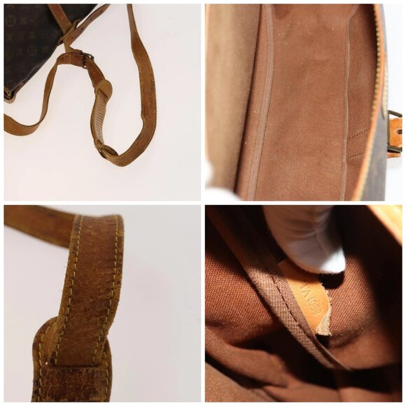 LOUIS VUITTON Monogram Saumur 35 Shoulder Bag - Picture 15 of 16